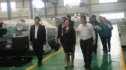Dean Sun of Jining Vocational and Technical College Visits the Company for Inspection